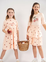 Teela Pink Cherries Tee