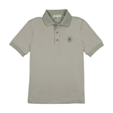 3 Buttons Classic Sport SS Polo - Light Grey