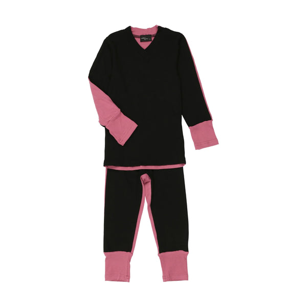 Cuddle & Coo Pink V Neck Pajama