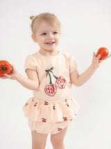 Teela Pink Cherries Baby Girl Set