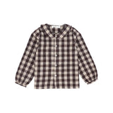 Coco Blanc Plaid Shirt - Burgundy Gingham