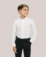 T.O. Gold Label White Shirt - SHORT SLEEVE