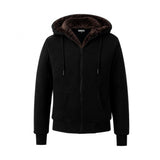 T.O. Removable Fur Hoodie - Dark Brown