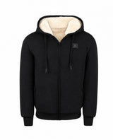 T.O. Fully Lined Fur Hoodie - Off White