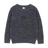 Analogie Marled Boys Crew Neck - Navy