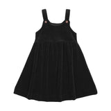 Analogie Velour Girls Jumper - Black