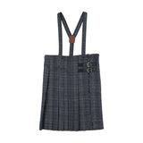 Analogie Kilt Suspender Skirt - Multi Plaid