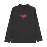 Analogie Girls Mockneck  - Black