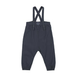 Analogie Plaid Edition Boys Long Romper  - Navy