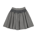 Analogie Plaid Edition Girls Skirt  - Dried Blu Plaid