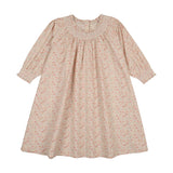 Analogie Sunny Blossoms 3/4 Sleeve Dress - Bud Pink