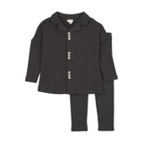 Lil Legs Button Front Lounge Set 12M-10Y