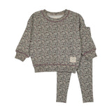 Analogie Printed Toddler Set - Vntg Prpl Print