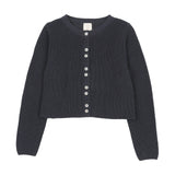 Analogie Fine Knit Cardigan - Navy