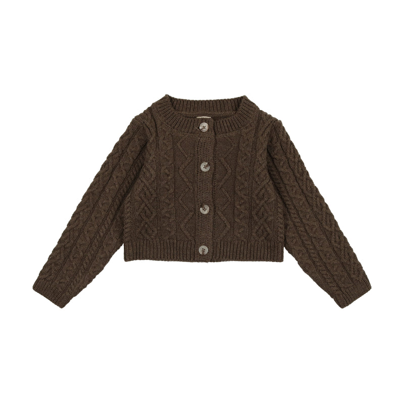 Analogie Cable Knit Cardigan