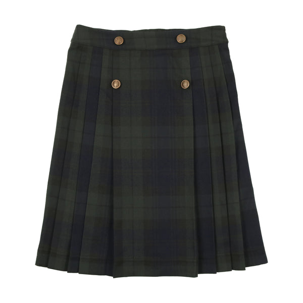 Analogie Forest Pleated Skirt