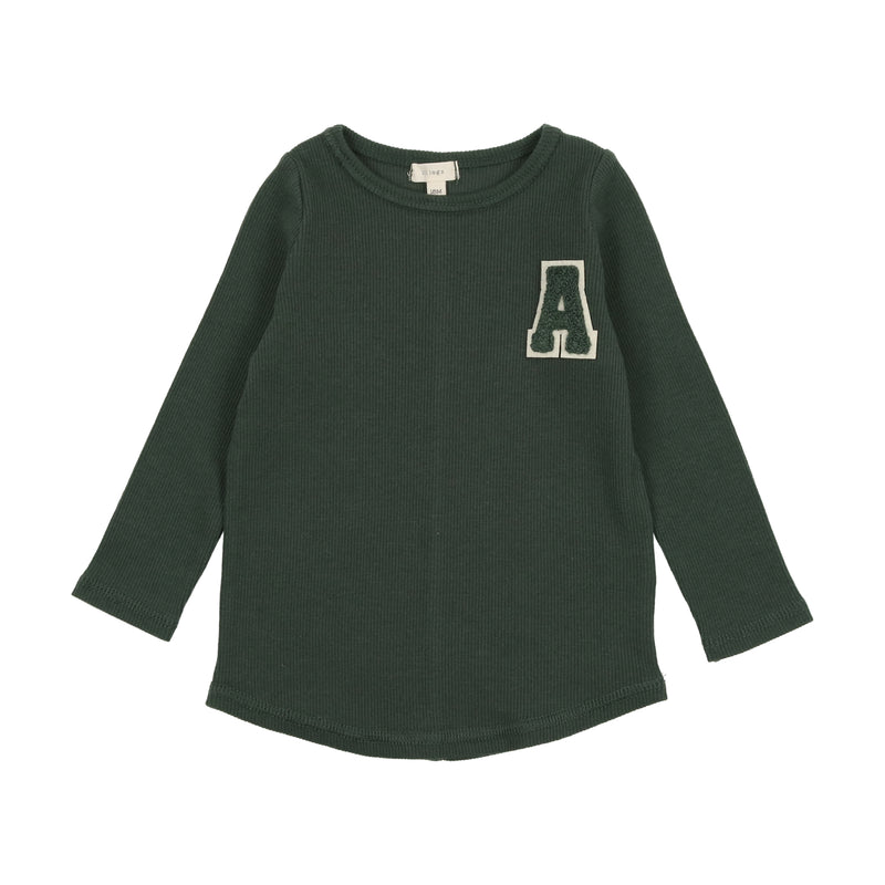 Analogie Ribbed Applique Tee