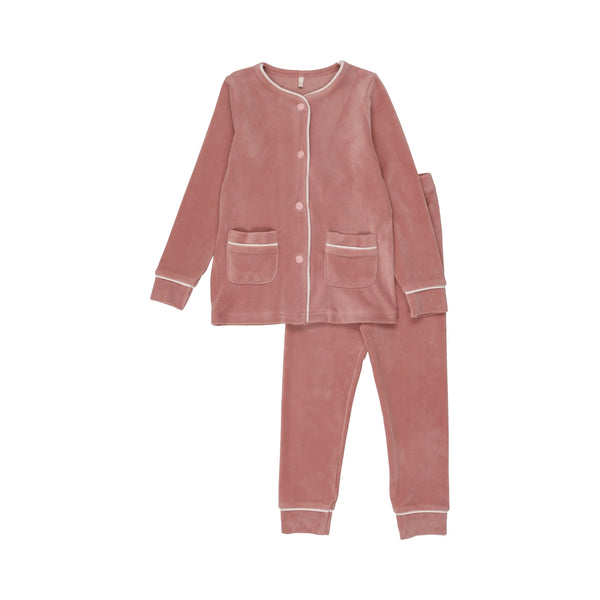 Pouf Velour PJ Dusty Pink