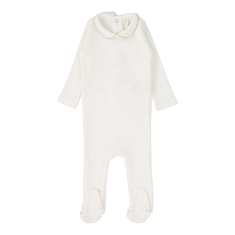 Lilette Edged Collar Footie Boys