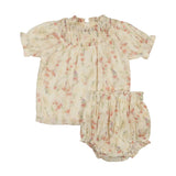 Teela Smocked Baby Set