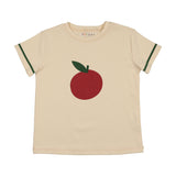 Teela Beige Apples Boys Top
