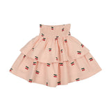 Teela Pink Cherries Skirt
